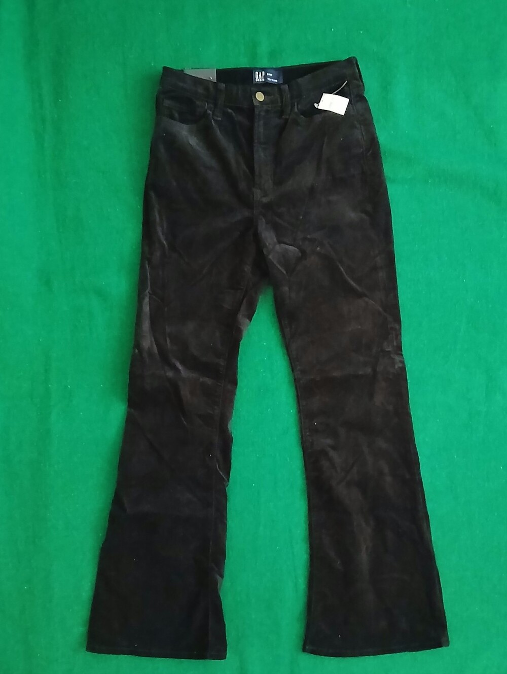GAP 70's Flare Velvet Pants